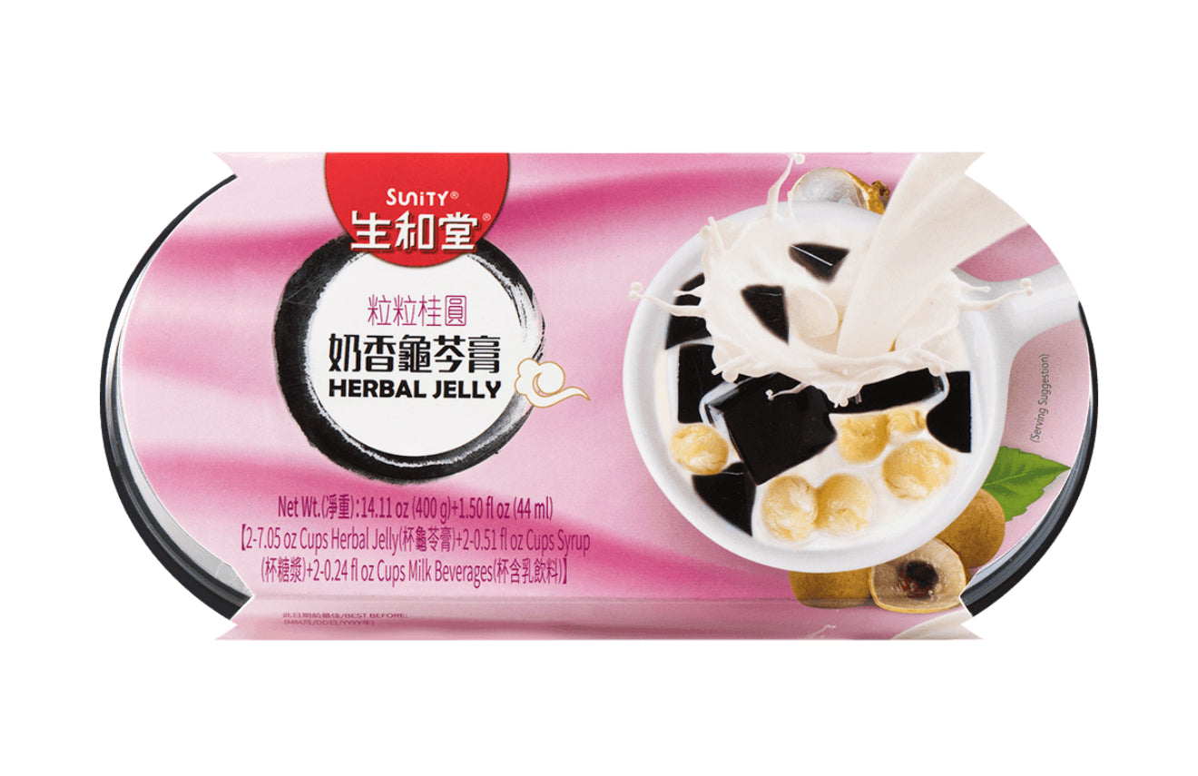 Milky Longan Herbal Jelly