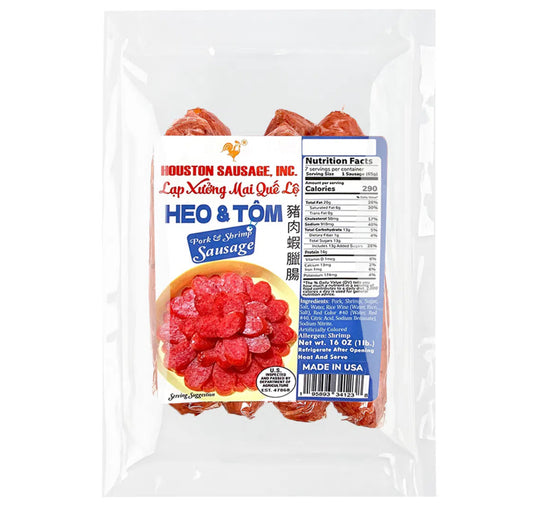 Houston Pork & Shrimp Sausage