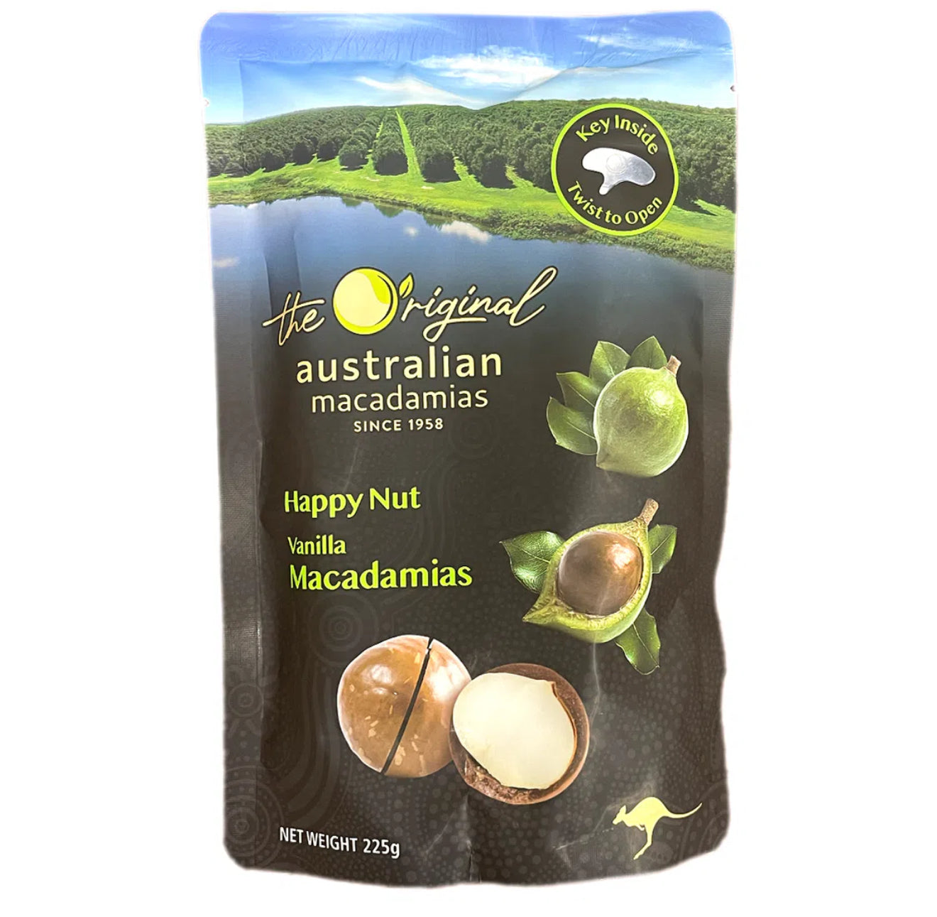 Hạt Maccadamia Nguyên Vỏ Vị Vanilla The Original Australian